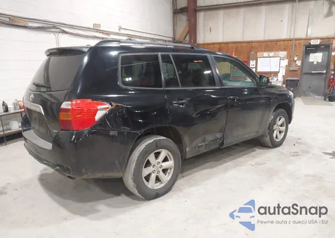 2010 Toyota Highlander Base V6 z USA, uszkodzony, nr VIN 5TDBK3EH1AS001773